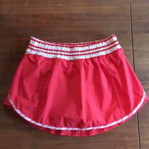 Lululemon skirt (tangerine)